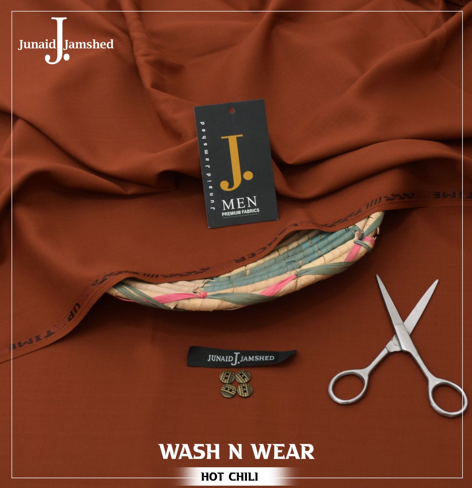 J. Premium Wash N Wear Fabrics By Riwaj Cloth
