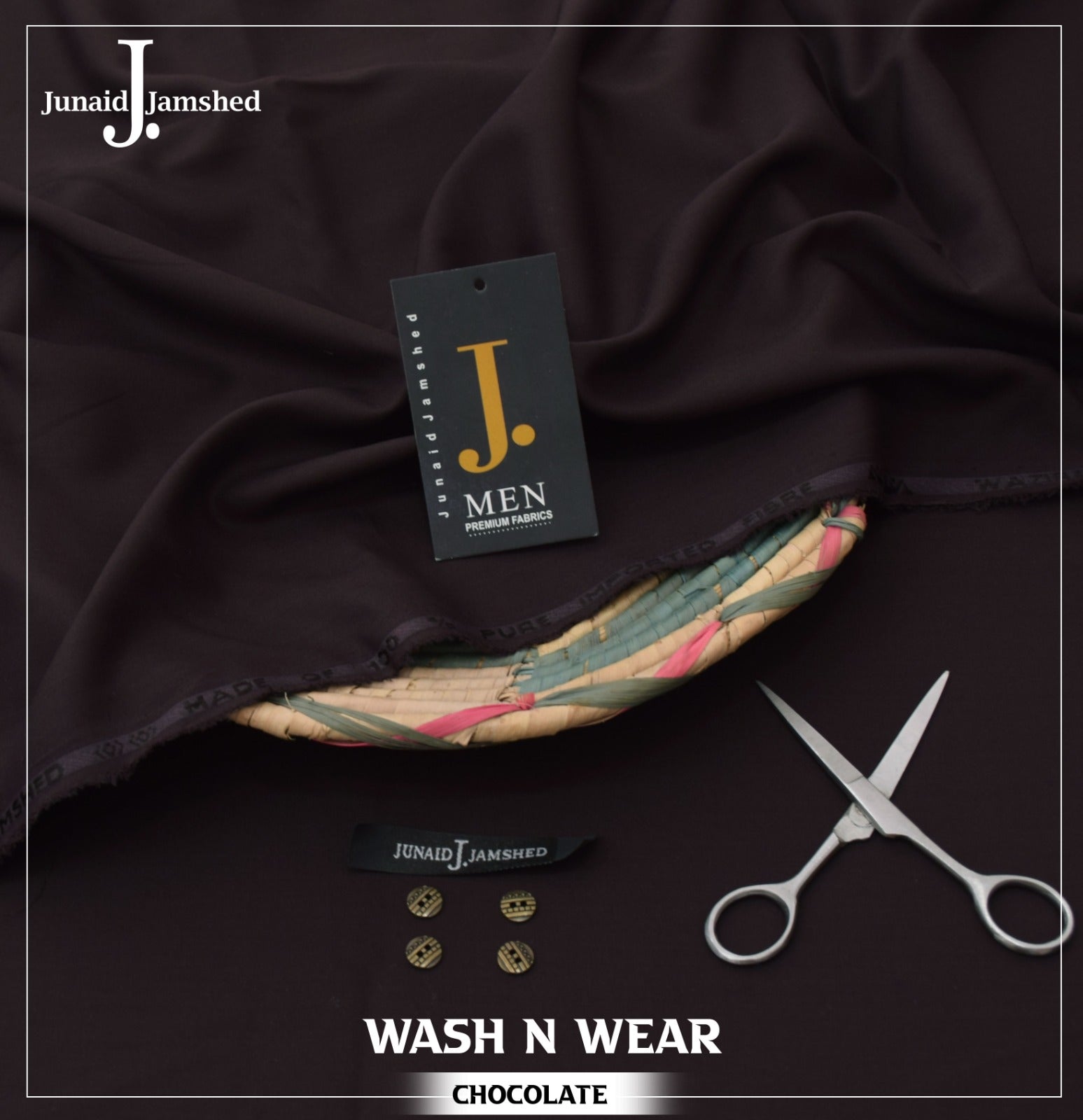 J. Premium Wash N Wear Fabrics By Riwaj Cloth