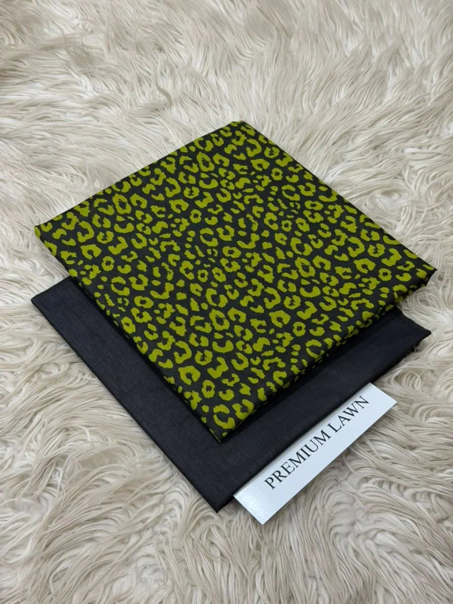 Premium Unstitched Digital Printed Lawn Suites