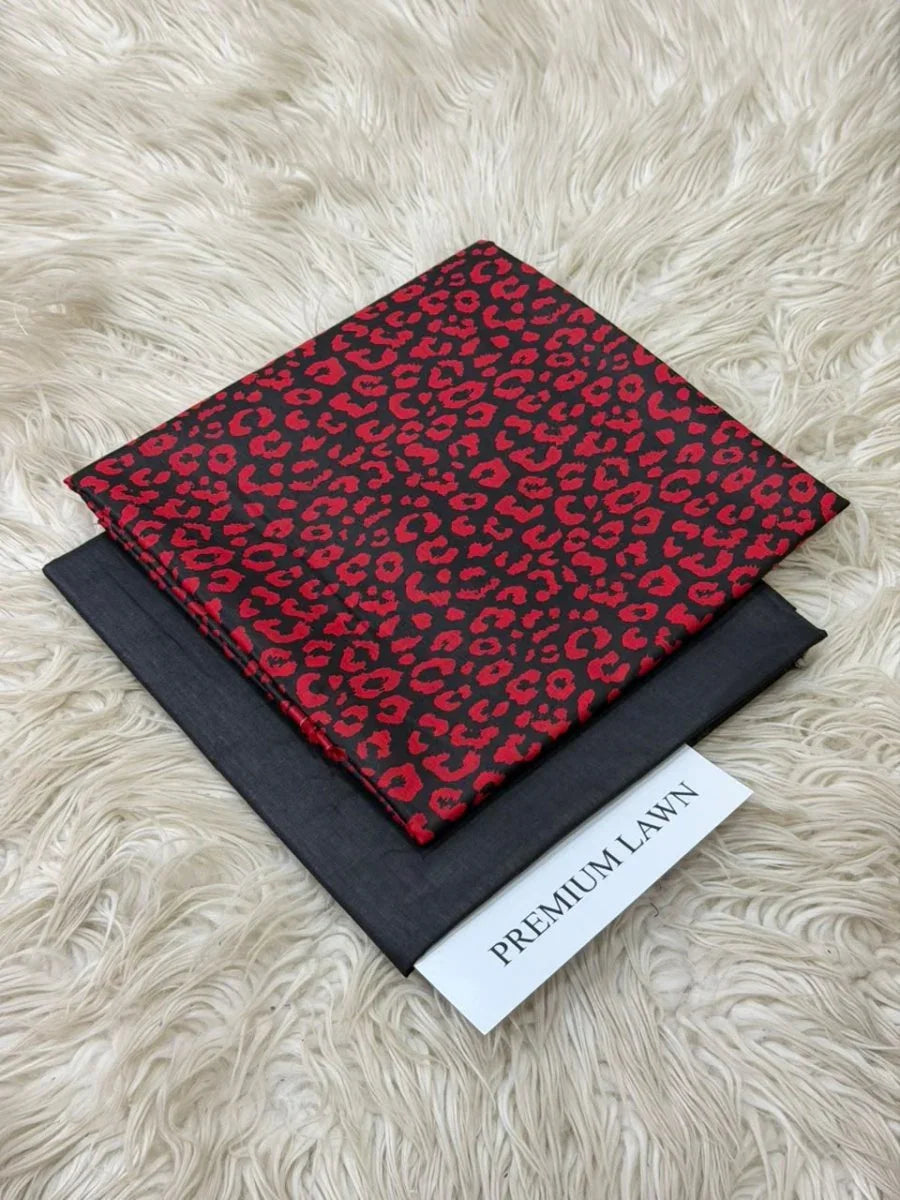 Premium Unstitched Digital Printed Lawn Suites
