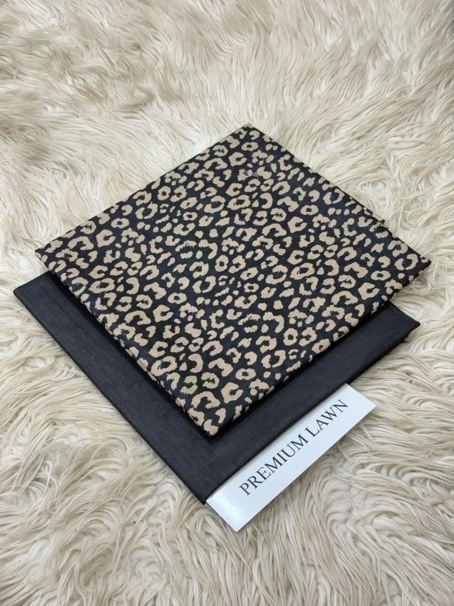 Premium Unstitched Digital Printed Lawn Suites